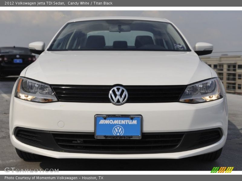 Candy White / Titan Black 2012 Volkswagen Jetta TDI Sedan