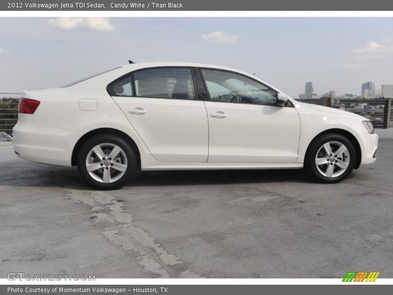 Candy White / Titan Black 2012 Volkswagen Jetta TDI Sedan
