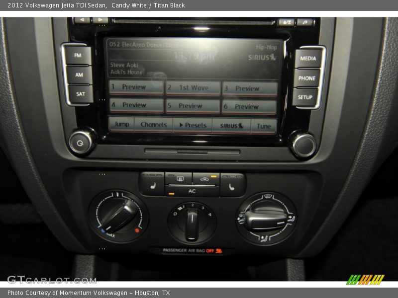 Candy White / Titan Black 2012 Volkswagen Jetta TDI Sedan