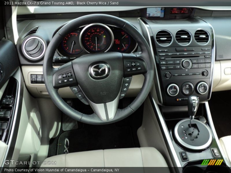 Dashboard of 2011 CX-7 s Grand Touring AWD