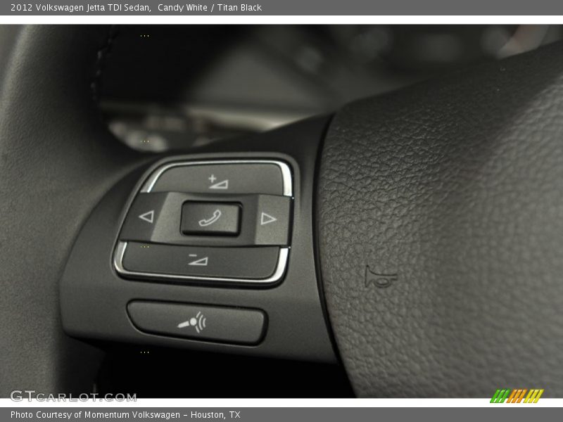 Candy White / Titan Black 2012 Volkswagen Jetta TDI Sedan
