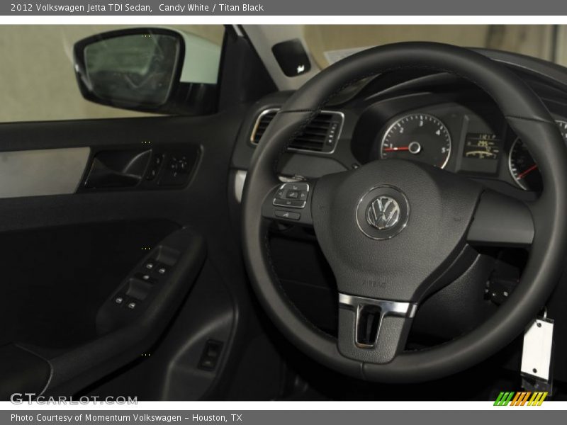 Candy White / Titan Black 2012 Volkswagen Jetta TDI Sedan