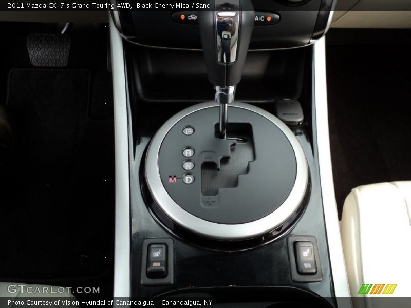  2011 CX-7 s Grand Touring AWD 6 Speed Sport Automatic Shifter