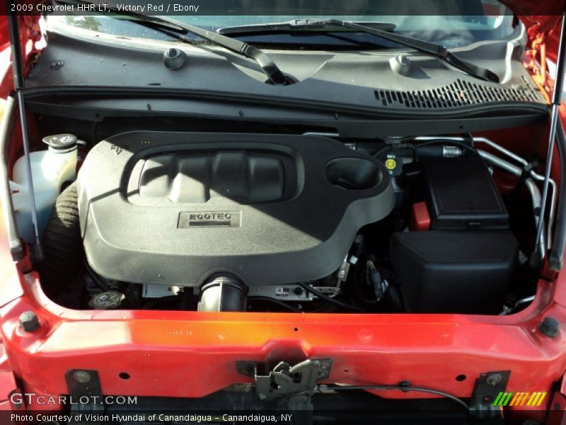 Victory Red / Ebony 2009 Chevrolet HHR LT