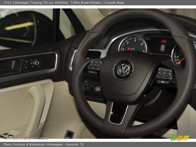 Toffee Brown Metallic / Cornsilk Beige 2012 Volkswagen Touareg TDI Lux 4XMotion