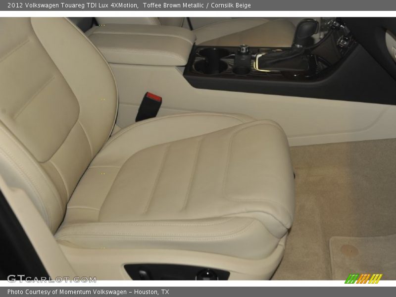 Toffee Brown Metallic / Cornsilk Beige 2012 Volkswagen Touareg TDI Lux 4XMotion