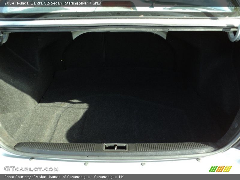 Sterling Silver / Gray 2004 Hyundai Elantra GLS Sedan