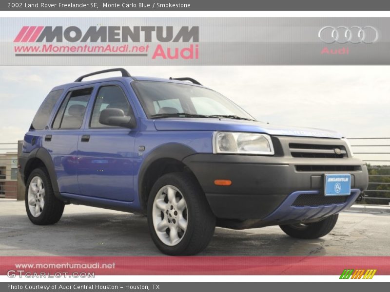 Monte Carlo Blue / Smokestone 2002 Land Rover Freelander SE