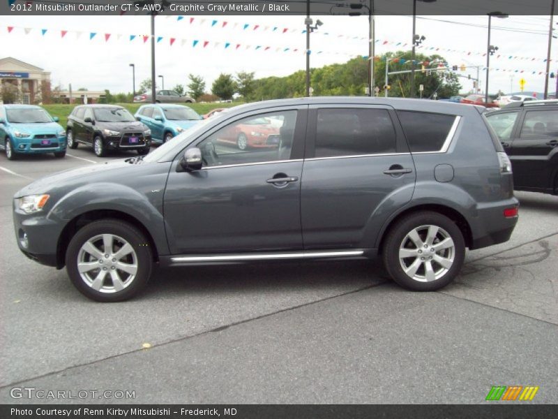  2012 Outlander GT S AWD Graphite Gray Metallic