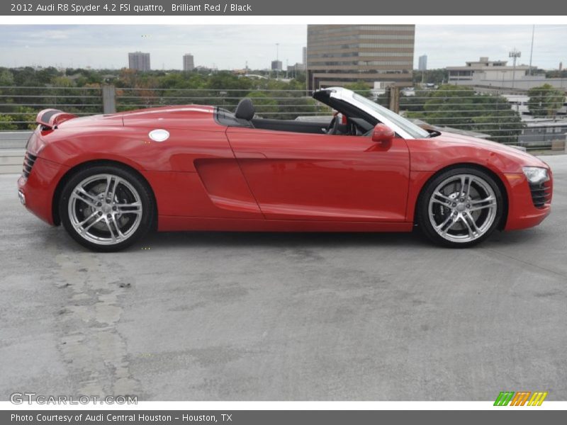  2012 R8 Spyder 4.2 FSI quattro Brilliant Red