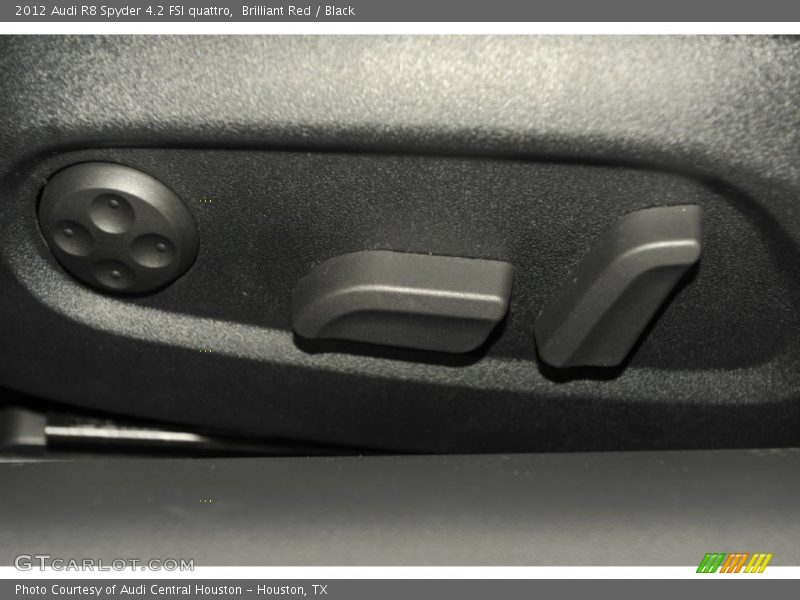 Brilliant Red / Black 2012 Audi R8 Spyder 4.2 FSI quattro