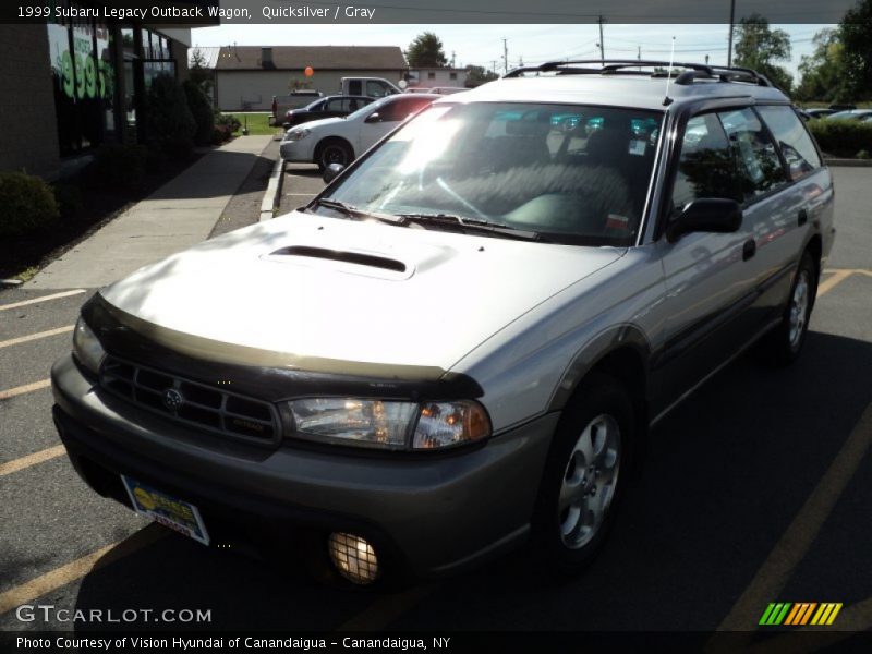 Quicksilver / Gray 1999 Subaru Legacy Outback Wagon
