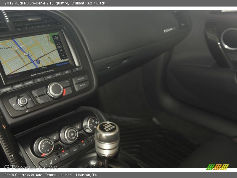 Brilliant Red / Black 2012 Audi R8 Spyder 4.2 FSI quattro