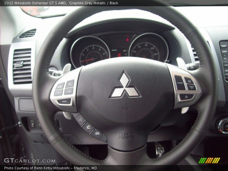  2012 Outlander GT S AWD Steering Wheel