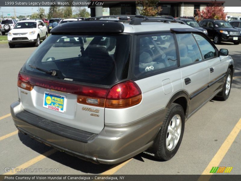 Quicksilver / Gray 1999 Subaru Legacy Outback Wagon