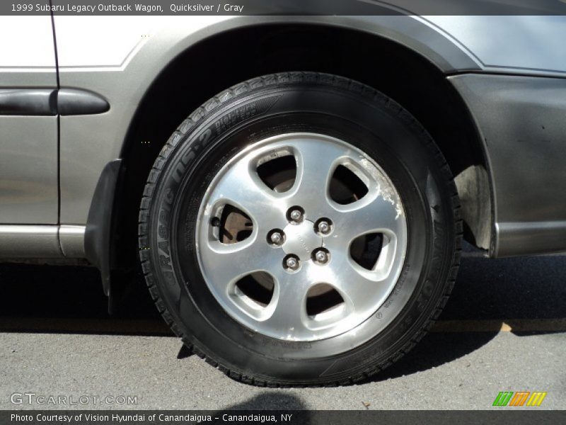 Quicksilver / Gray 1999 Subaru Legacy Outback Wagon