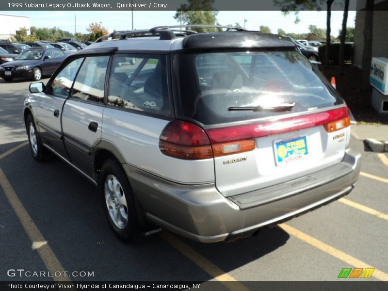 Quicksilver / Gray 1999 Subaru Legacy Outback Wagon