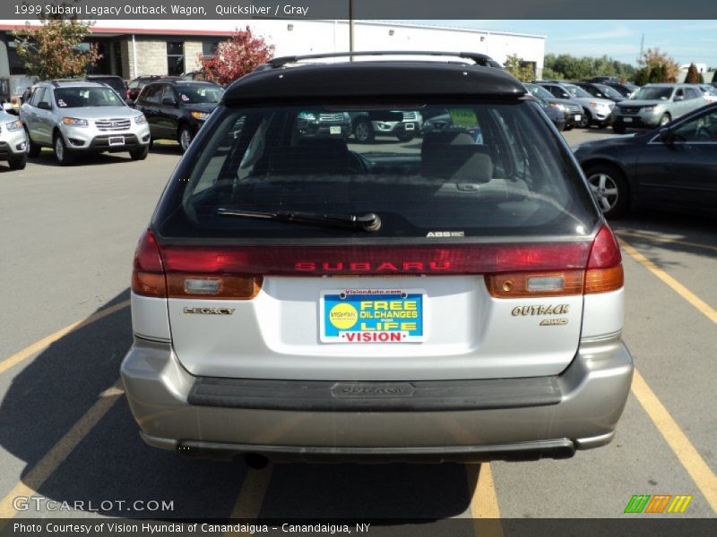 Quicksilver / Gray 1999 Subaru Legacy Outback Wagon