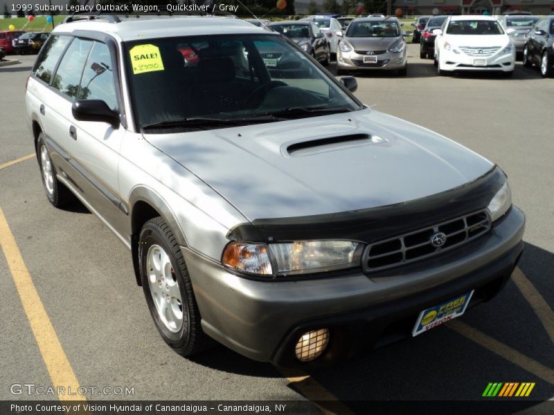 Quicksilver / Gray 1999 Subaru Legacy Outback Wagon