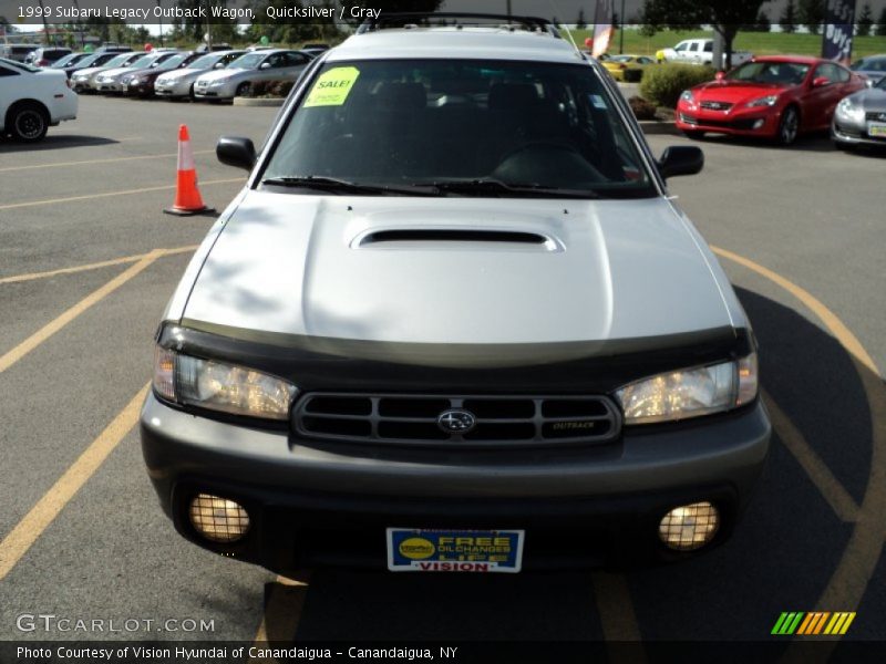 Quicksilver / Gray 1999 Subaru Legacy Outback Wagon