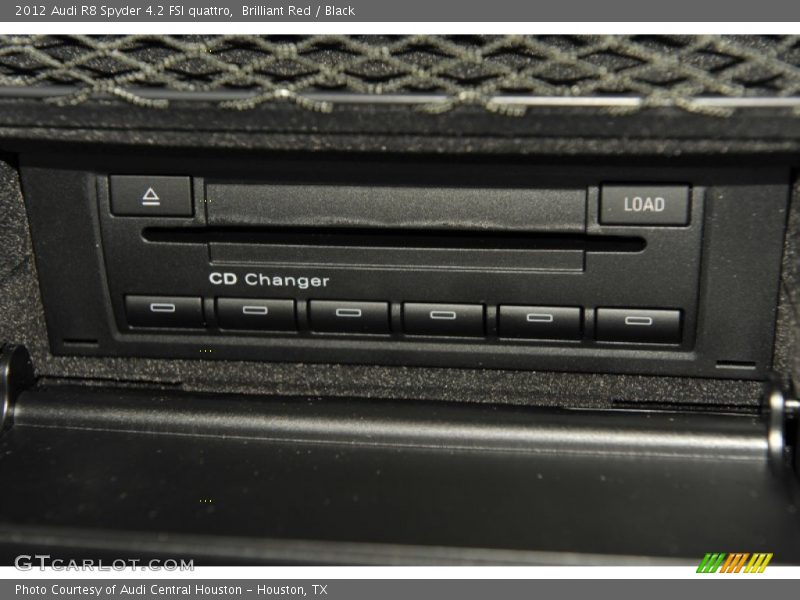 Controls of 2012 R8 Spyder 4.2 FSI quattro