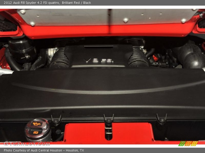  2012 R8 Spyder 4.2 FSI quattro Engine - 4.2 Liter FSI DOHC 32-Valve VVT V8