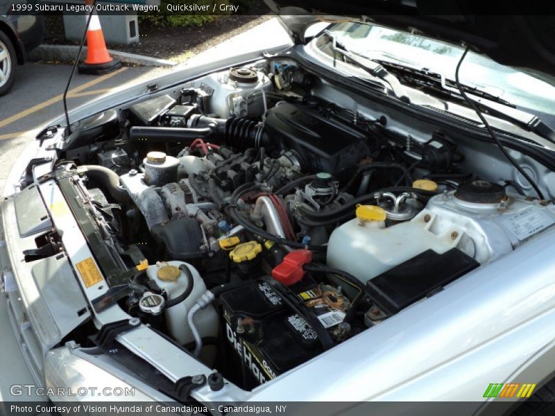 Quicksilver / Gray 1999 Subaru Legacy Outback Wagon