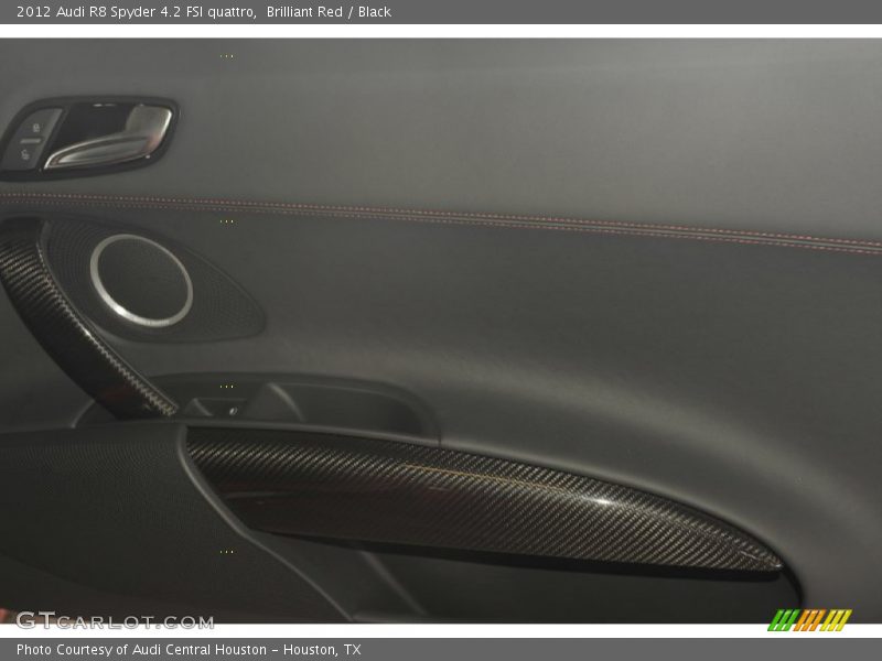 Brilliant Red / Black 2012 Audi R8 Spyder 4.2 FSI quattro