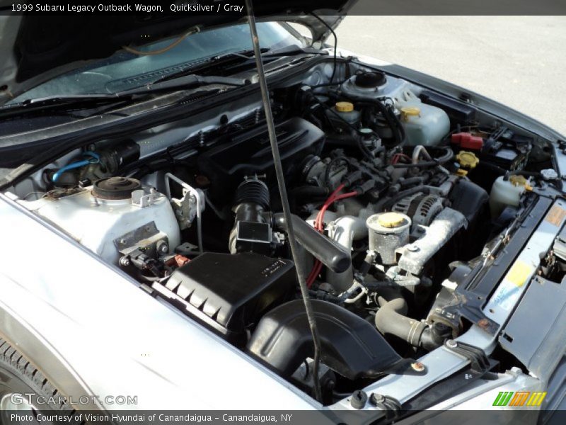 Quicksilver / Gray 1999 Subaru Legacy Outback Wagon