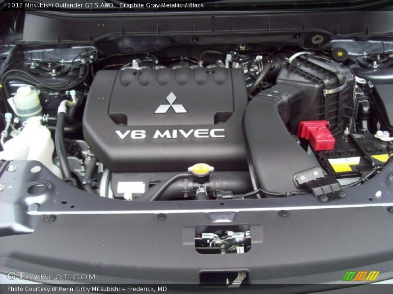 2012 Outlander GT S AWD Engine - 3.0 Liter SOHC 24-Valve MIVEC V6