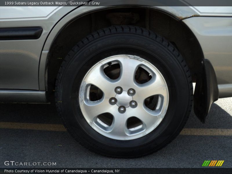 Quicksilver / Gray 1999 Subaru Legacy Outback Wagon