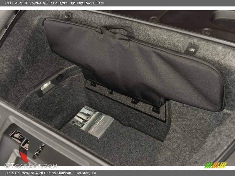  2012 R8 Spyder 4.2 FSI quattro Trunk