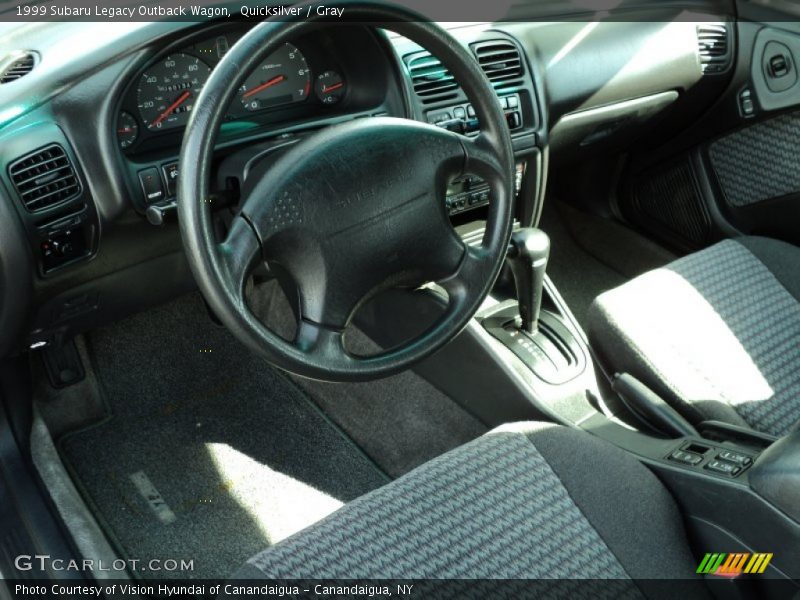Quicksilver / Gray 1999 Subaru Legacy Outback Wagon