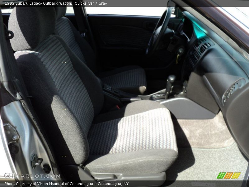 Quicksilver / Gray 1999 Subaru Legacy Outback Wagon