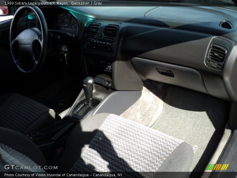 Quicksilver / Gray 1999 Subaru Legacy Outback Wagon