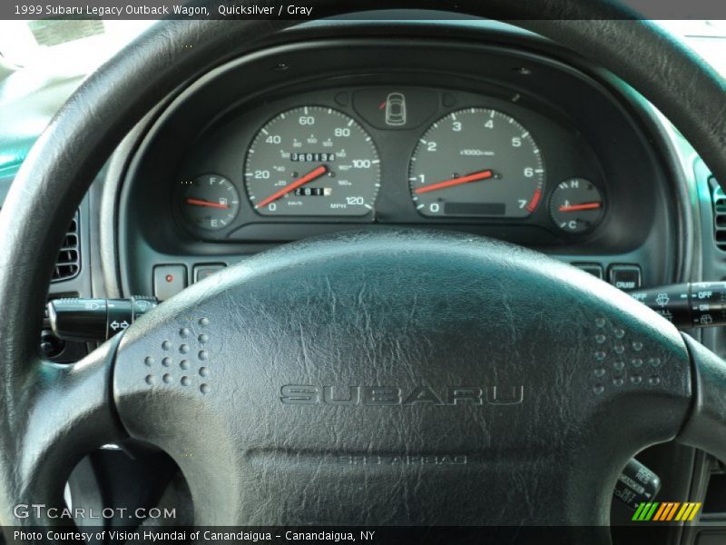 Quicksilver / Gray 1999 Subaru Legacy Outback Wagon