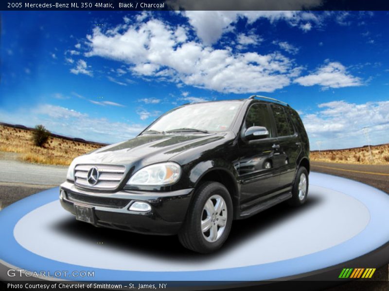 Black / Charcoal 2005 Mercedes-Benz ML 350 4Matic