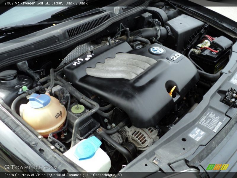  2002 Golf GLS Sedan Engine - 2.0 Liter SOHC 8-Valve 4 Cylinder