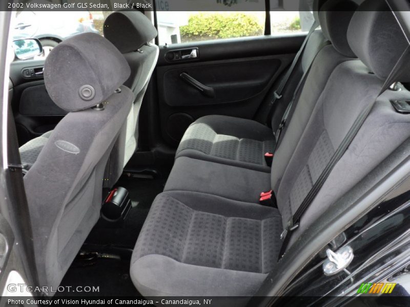  2002 Golf GLS Sedan Black Interior