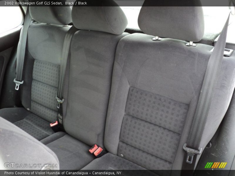 Black / Black 2002 Volkswagen Golf GLS Sedan