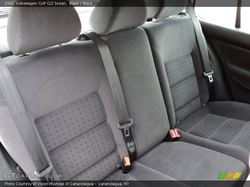  2002 Golf GLS Sedan Black Interior
