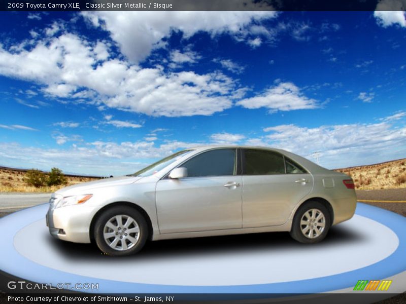Classic Silver Metallic / Bisque 2009 Toyota Camry XLE