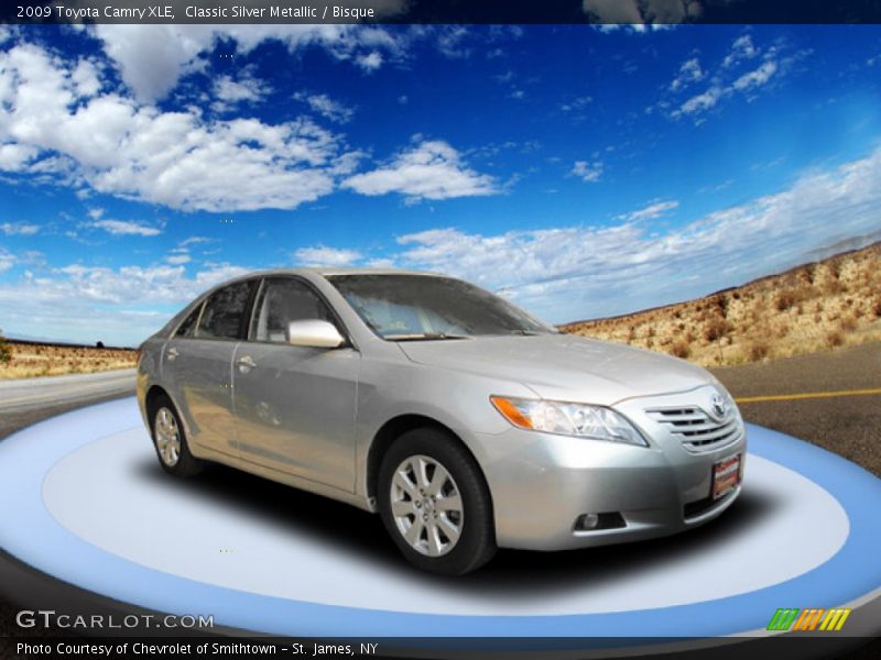 Classic Silver Metallic / Bisque 2009 Toyota Camry XLE