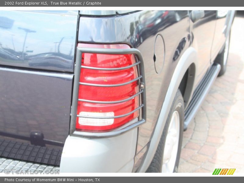 True Blue Metallic / Graphite 2002 Ford Explorer XLS