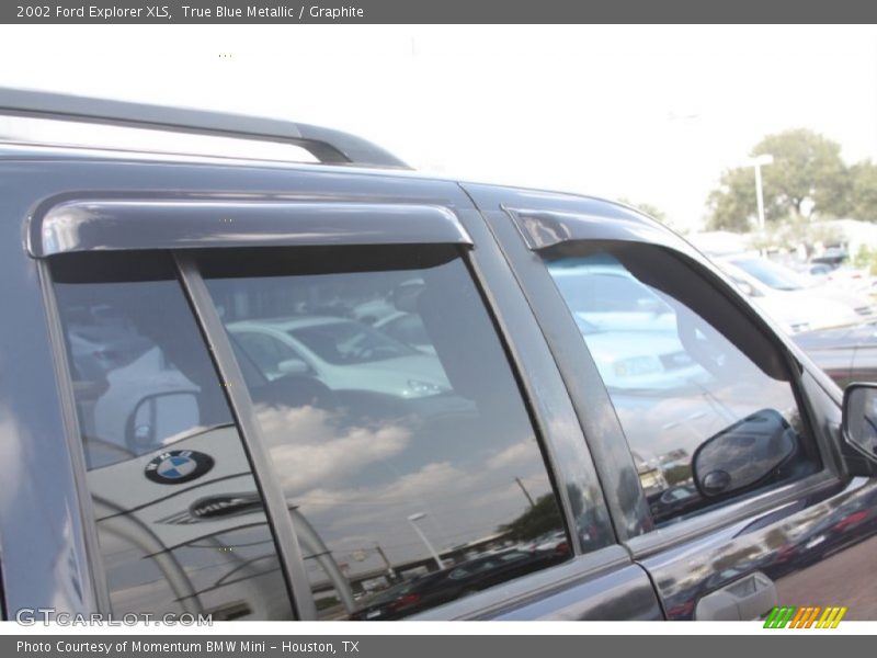 True Blue Metallic / Graphite 2002 Ford Explorer XLS