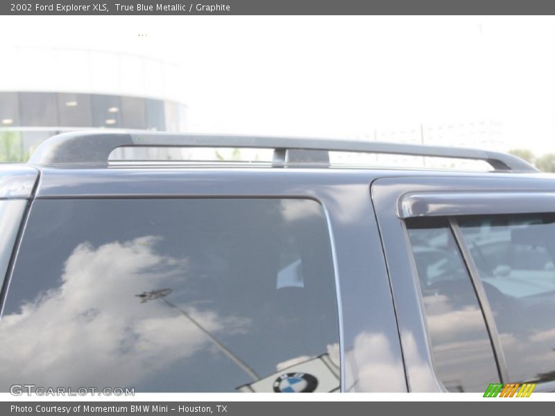 True Blue Metallic / Graphite 2002 Ford Explorer XLS