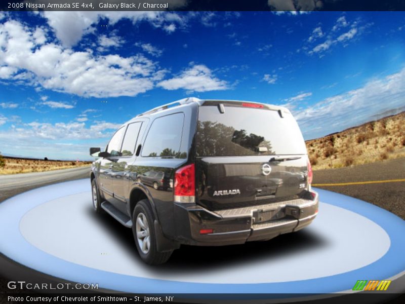 Galaxy Black / Charcoal 2008 Nissan Armada SE 4x4