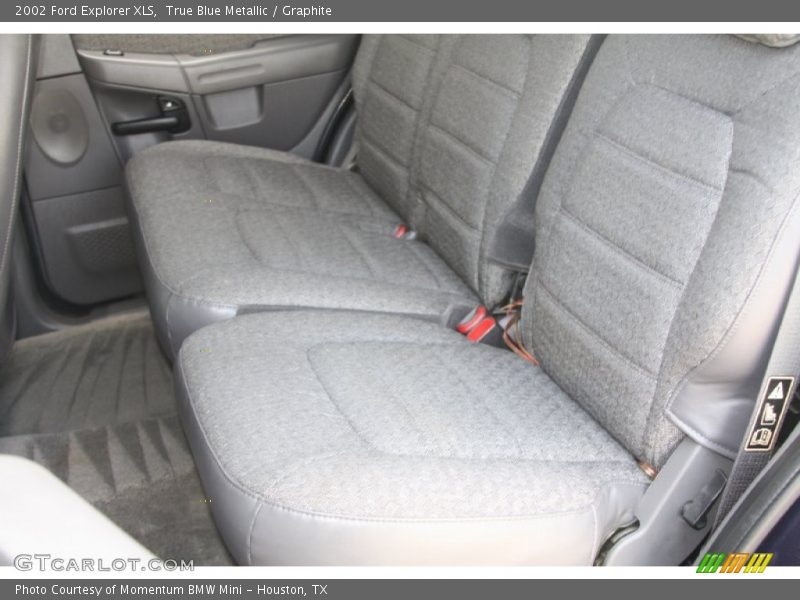 True Blue Metallic / Graphite 2002 Ford Explorer XLS