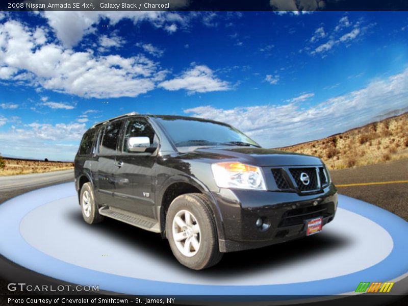 Galaxy Black / Charcoal 2008 Nissan Armada SE 4x4