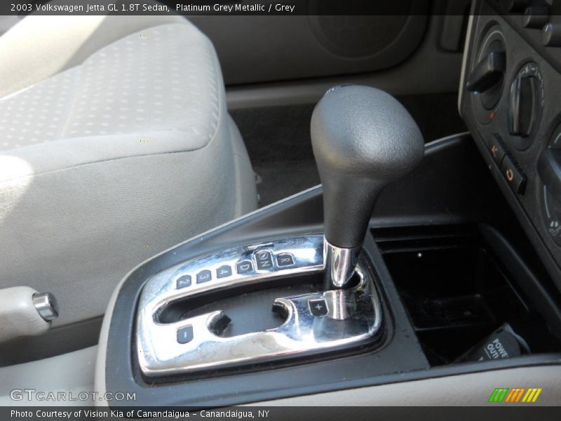 Platinum Grey Metallic / Grey 2003 Volkswagen Jetta GL 1.8T Sedan